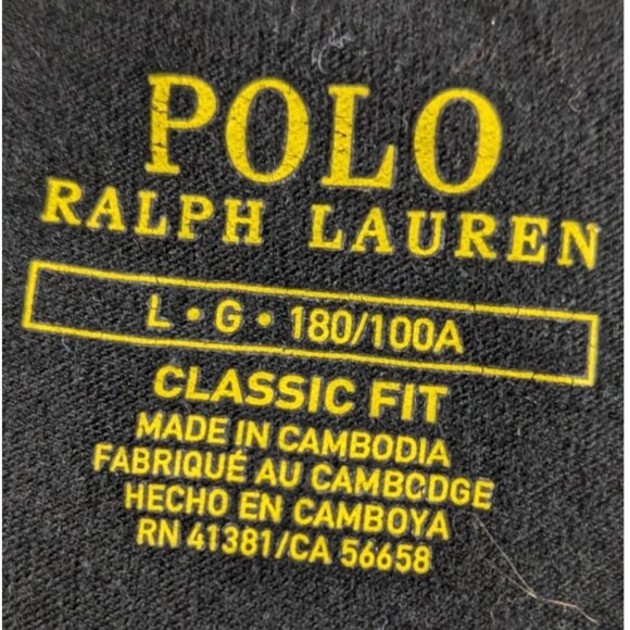 Polo Ralph Lauren T-Shirt Large Small Pony Graphic Short Sleeve Men's Crewneck - Picture 8 of 10